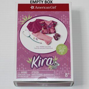 American Girl Year 2021 Kira Bailey Wildlife Care Outfit EMPTY Box Only